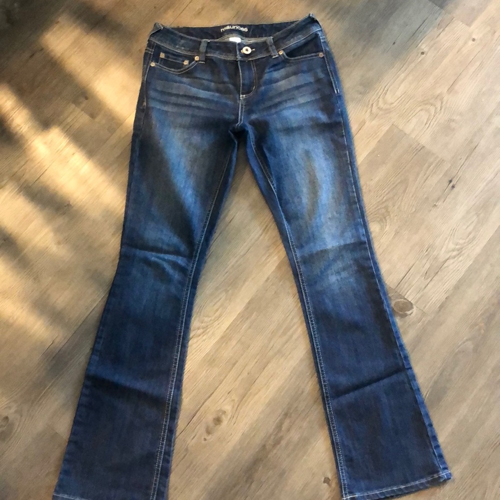 Straight cut jeans